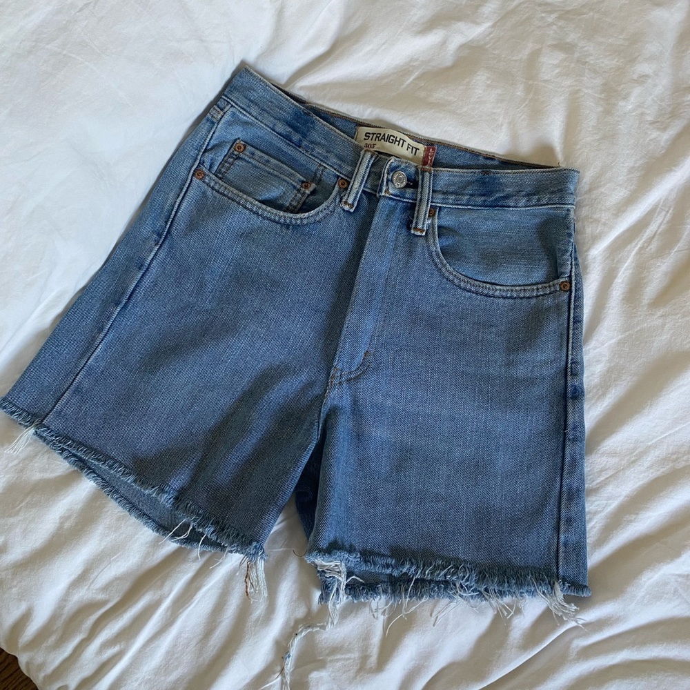 Levi’s 505 cutoff denim shorts